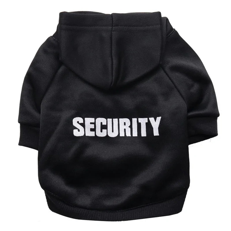 Warm and Secure - Dog Clothes - Small Dog Hoodie Coat