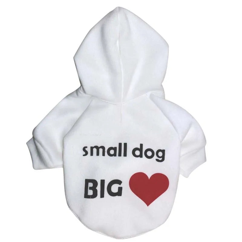 Warm and Secure - Dog Clothes - Small Dog Hoodie Coat