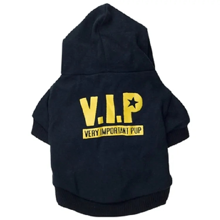 Warm and Secure - Dog Clothes - Small Dog Hoodie Coat