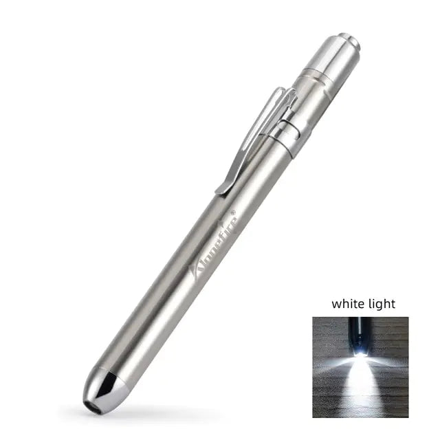 P63 pocket size, Mini LED Pen Flashlight. Made For Medical Professionals.