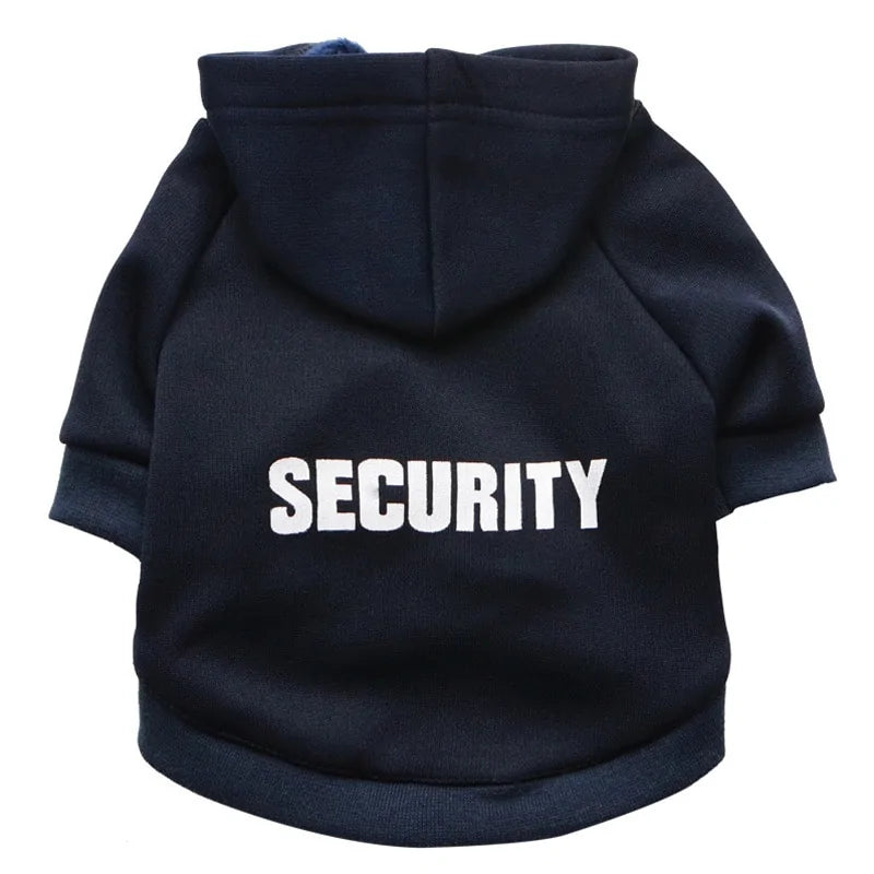Warm and Secure - Dog Clothes - Small Dog Hoodie Coat