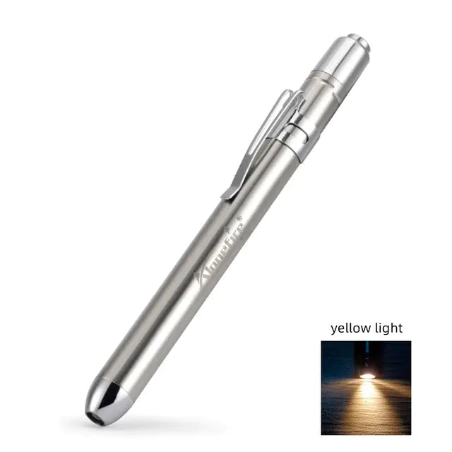 P63 pocket size, Mini LED Pen Flashlight. Made For Medical Professionals.