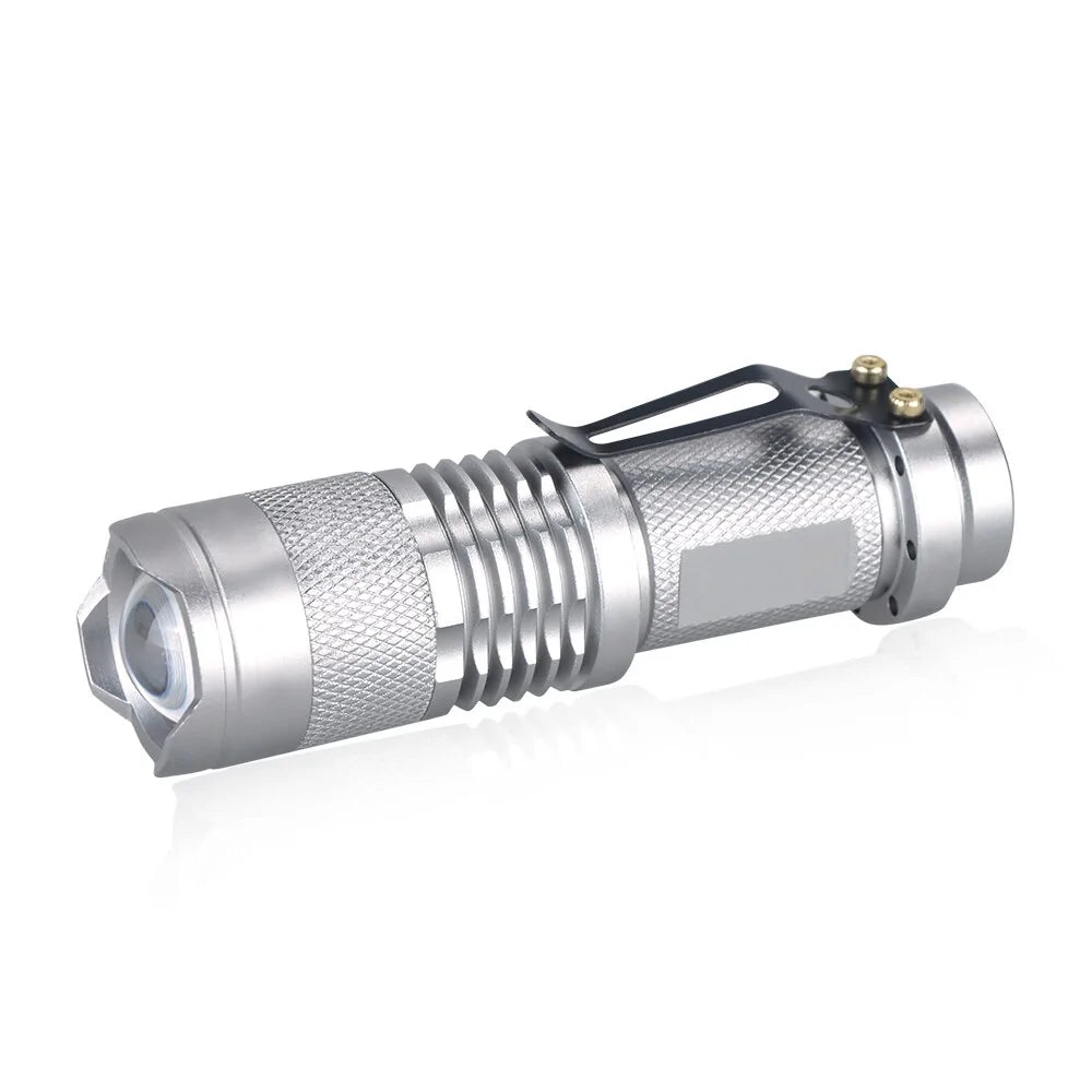 Mini Flashlight With Adjustable Focus