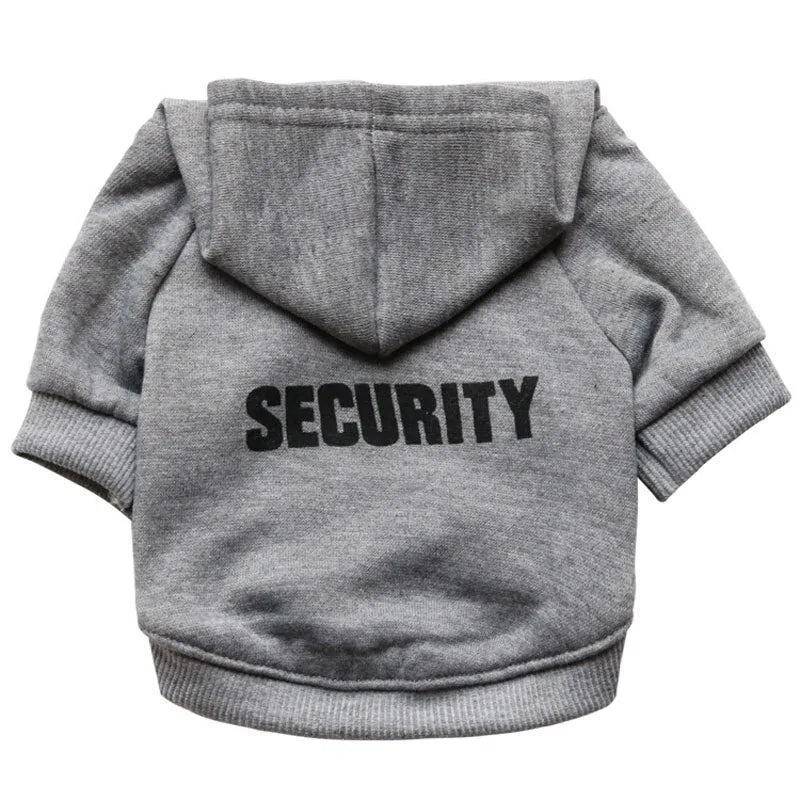 Warm and Secure - Dog Clothes - Small Dog Hoodie Coat