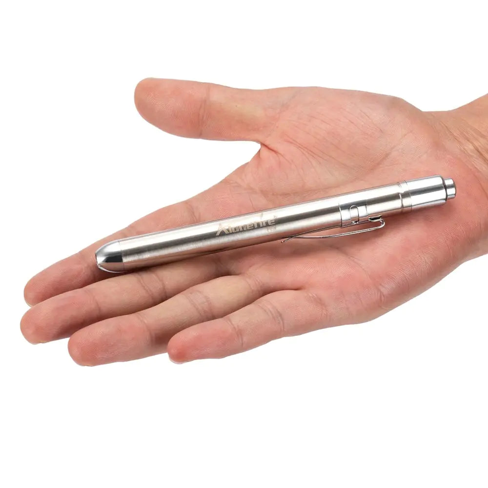 P63 pocket size, Mini LED Pen Flashlight. Made For Medical Professionals.