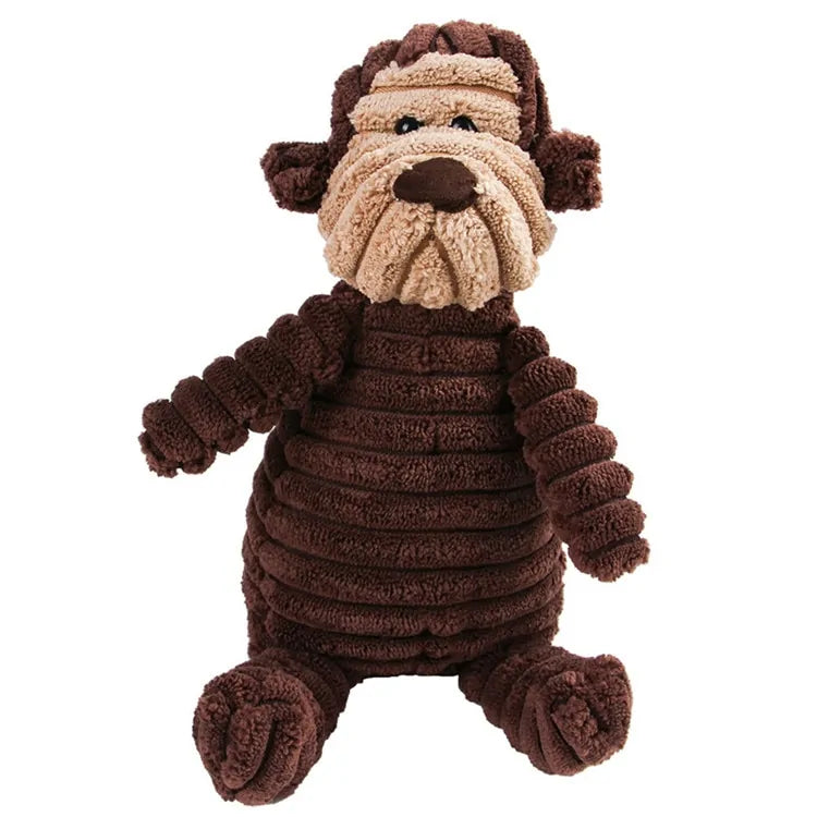 Cute Dog Chew and Squeak Toy