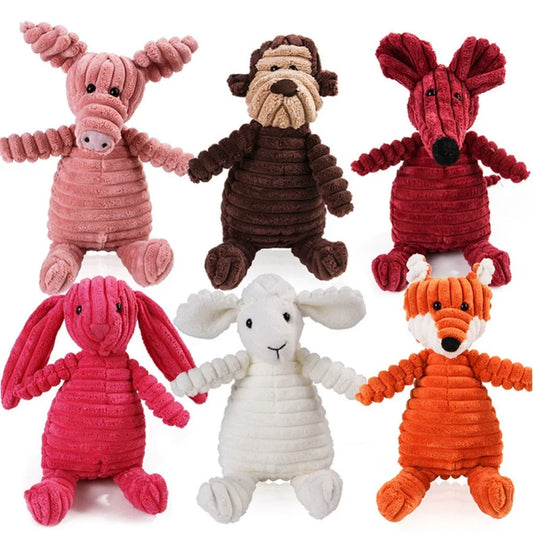 Cute Dog Chew and Squeak Toy