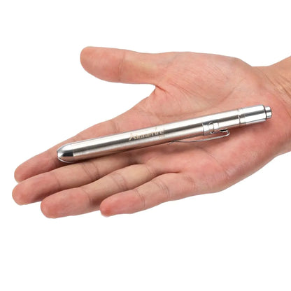 P63 pocket size, Mini LED Pen Flashlight. Made  For Medical Professionals.