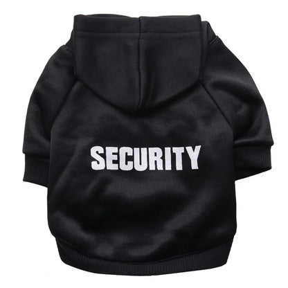 Warm and Secure - Dog Clothes - Small Dog Hoodie Coat